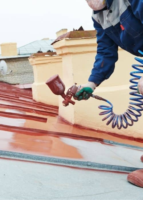 Pintor de techos y tejado